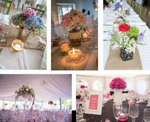 decoration mariage oleron fleurs tables